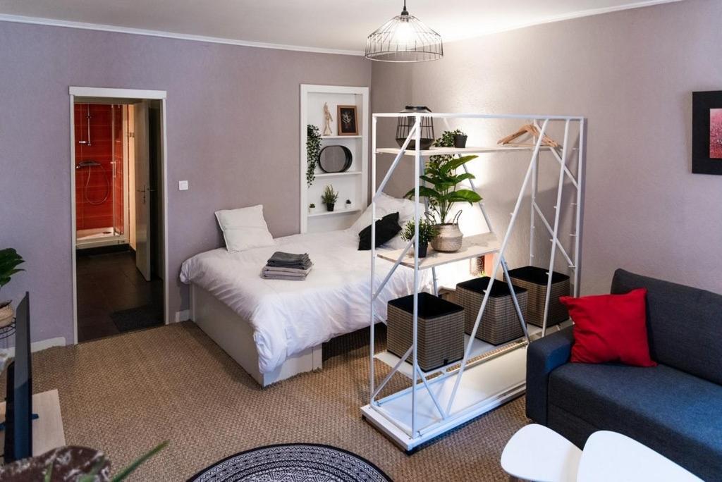 Ferienwohnung Agreable Studio En Plein Coeur De Quimper Exterior foto